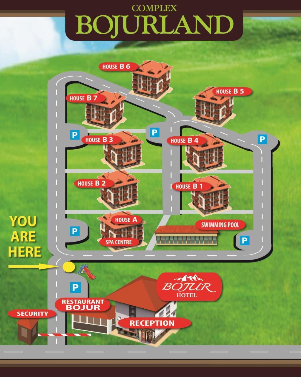 Hotel Bojur & Bojurland Apartment Complex 반스코 외부 사진